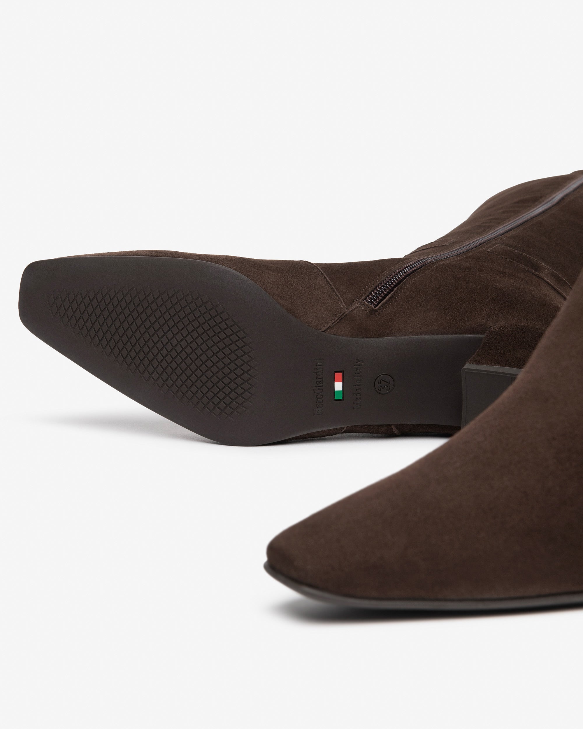 Nero Giardini Boots femme daim talon 55 mm
