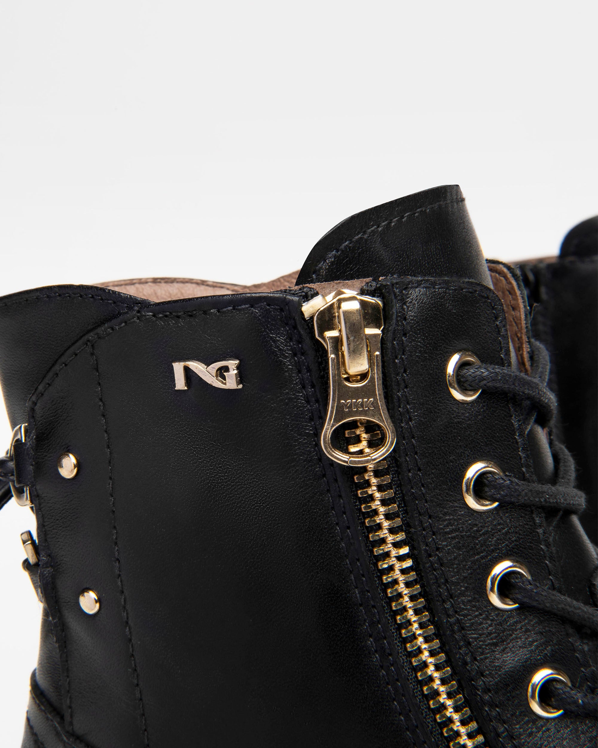 Nero Giardini Combat Boots bottines femme cuir Italie