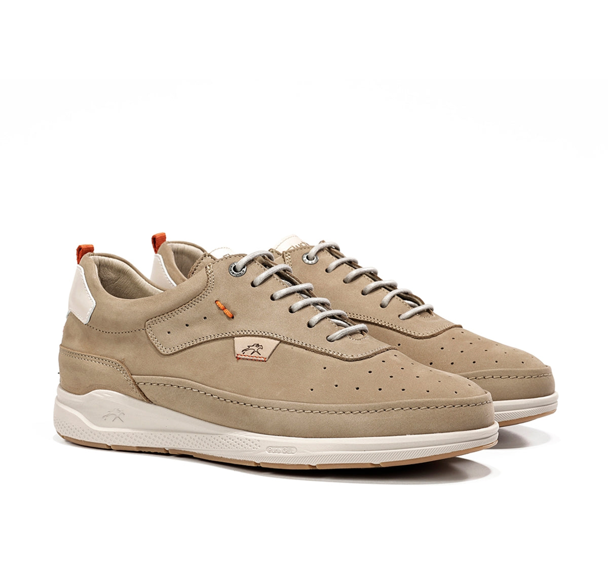 Fluchos Kadir F2447 Baskets Homme Taupe Léger
