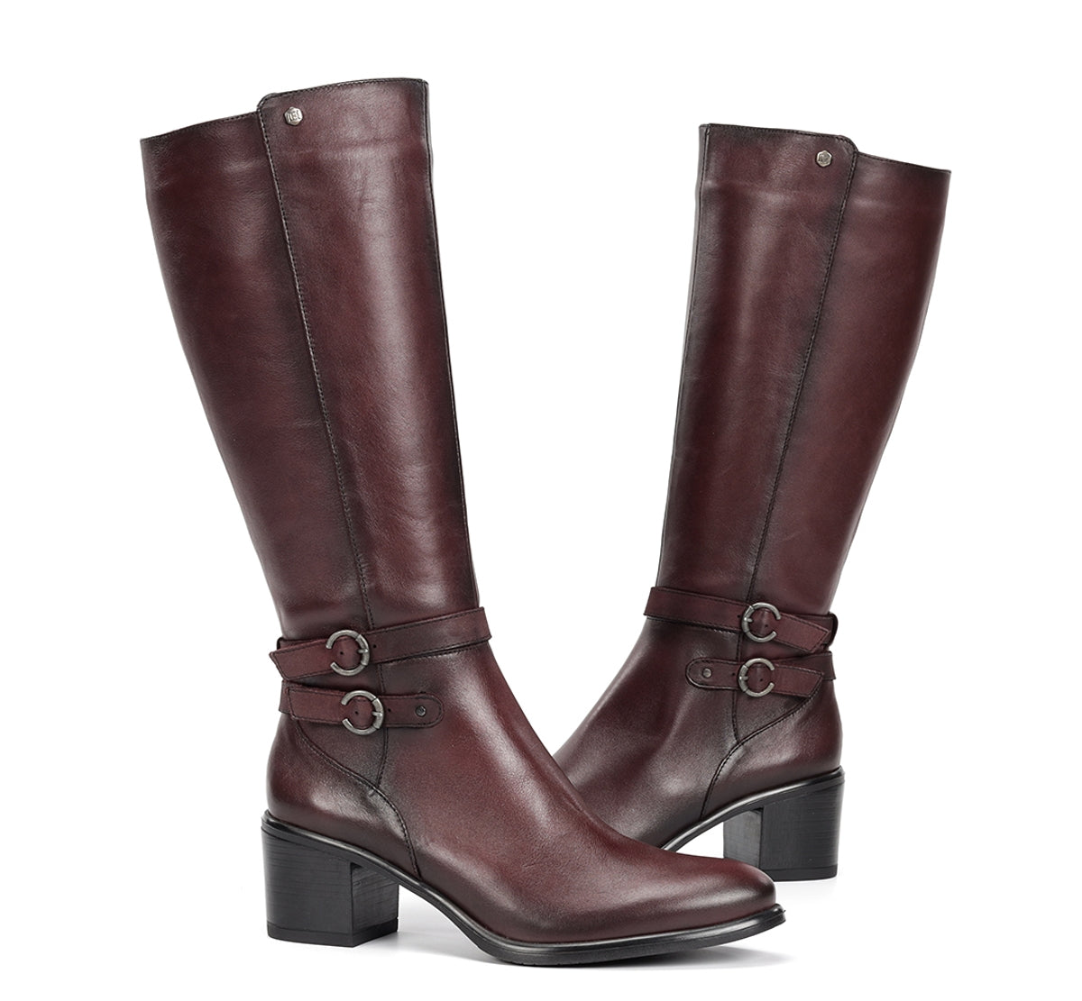 Dorking Lexi D8610 bottines femme bordeaux nubuck