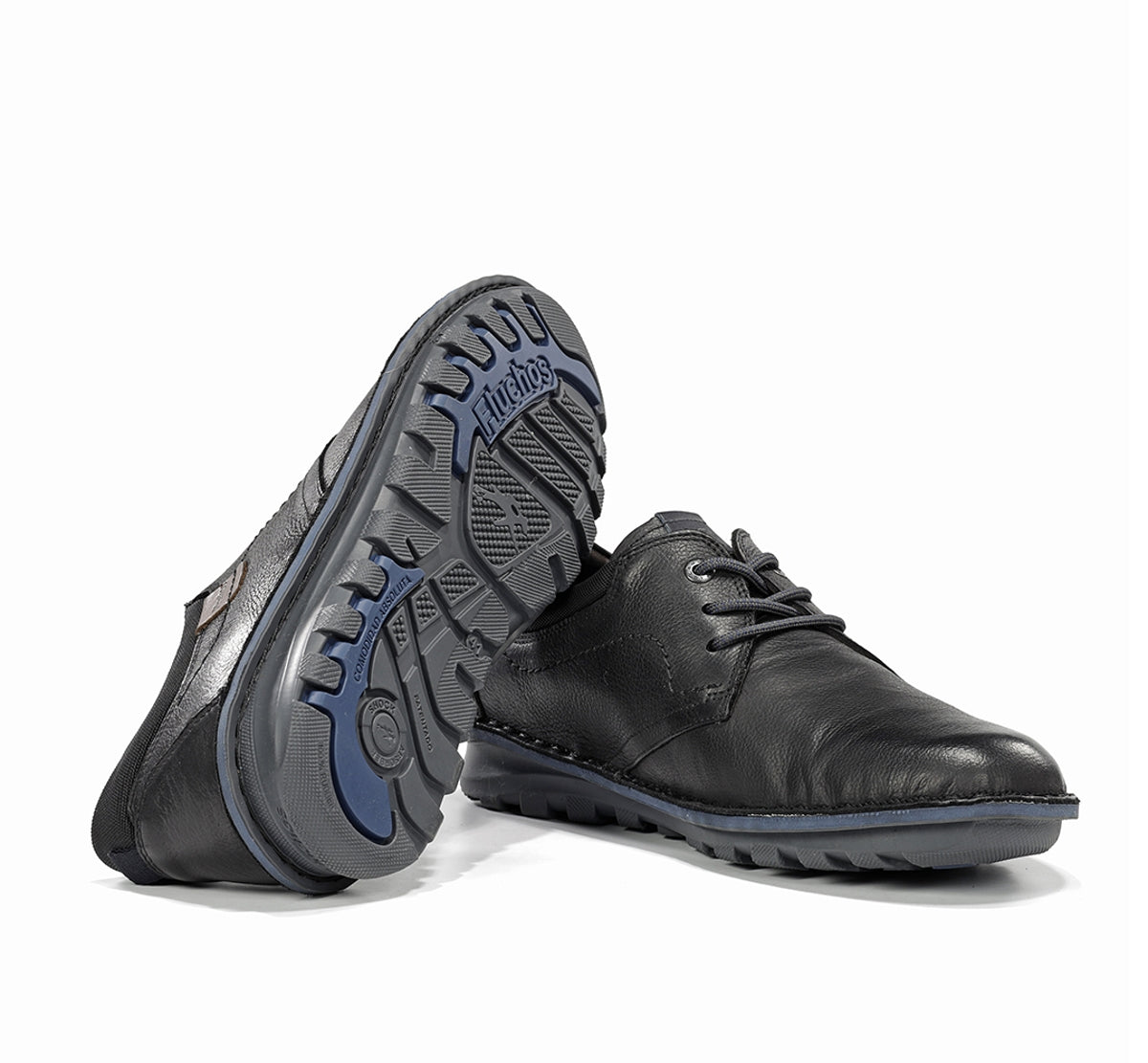 Fluchos Alvin F2526 chaussures noir homme lacets