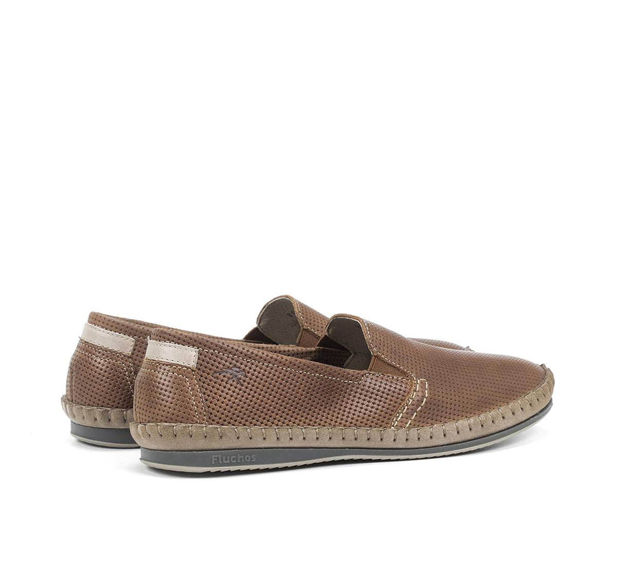 Fluchos Bahamas 8674 slip on homme marron