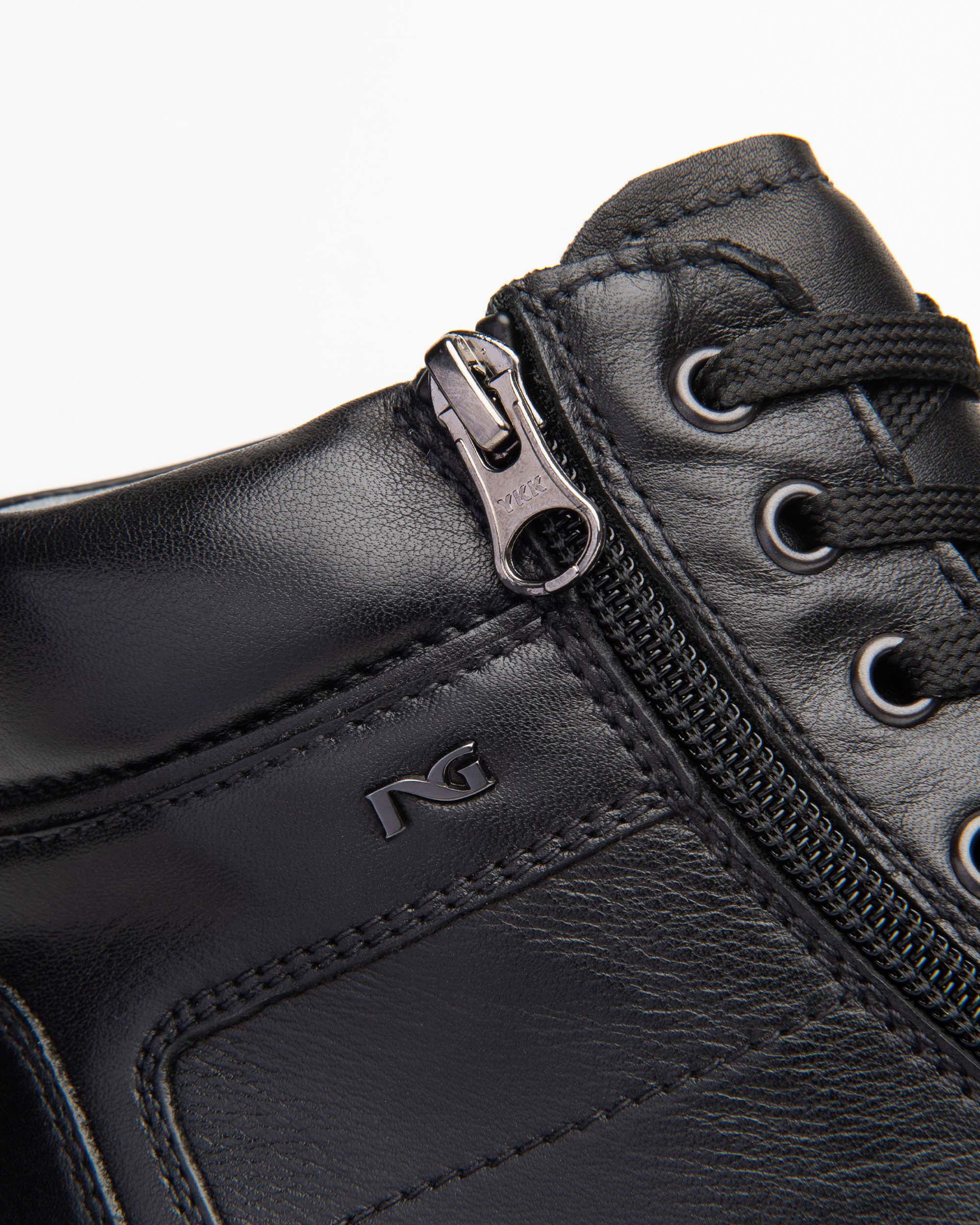 Nero Giardini Sneakers Baskets Montantes Cuir Homme 43