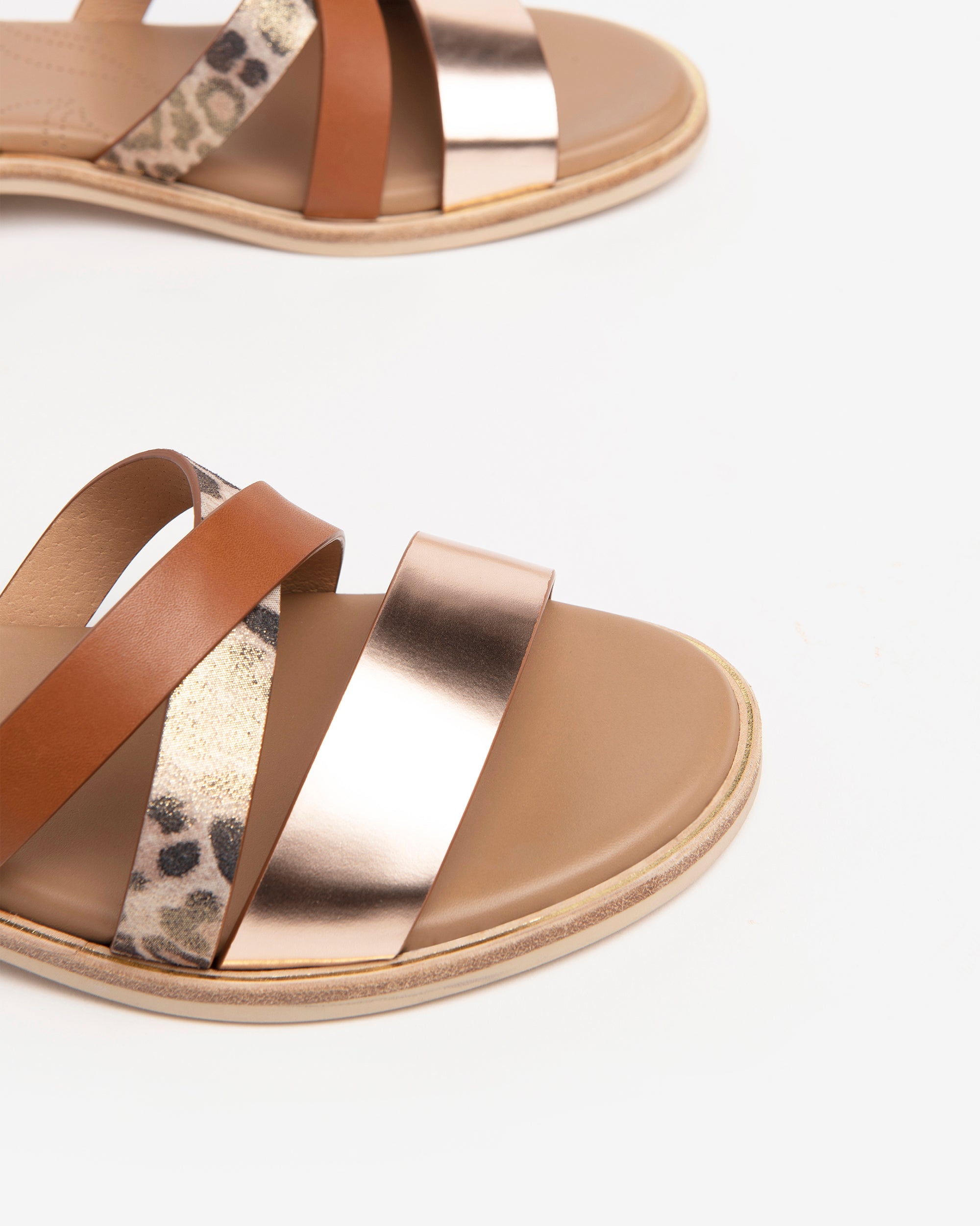 Nero Giardini Sandals sandales cuir femme croisées