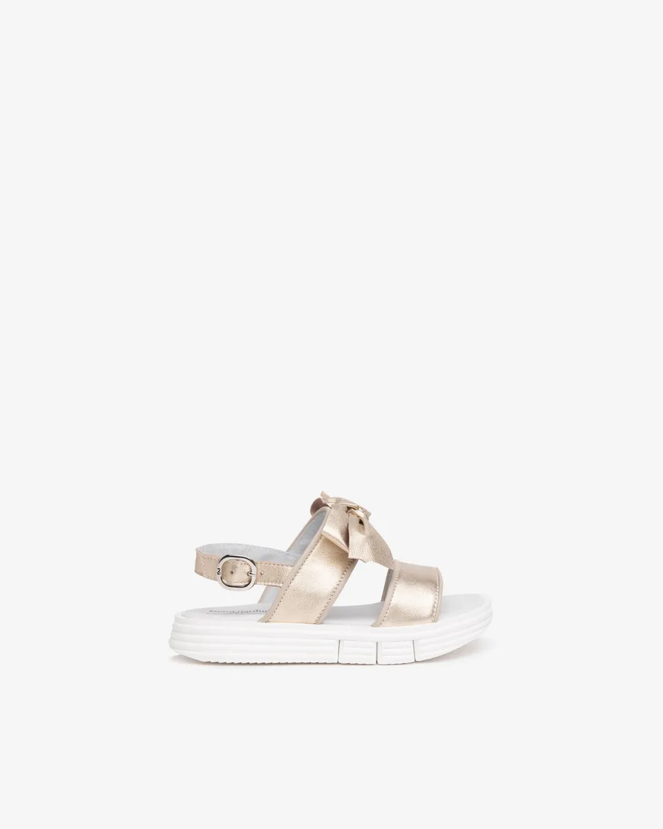 Nero Giardini Sandals sandales fille cuir boucle nœud