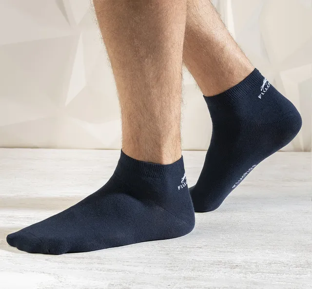 Fluchos CA0010 chaussettes bleues rayées homme