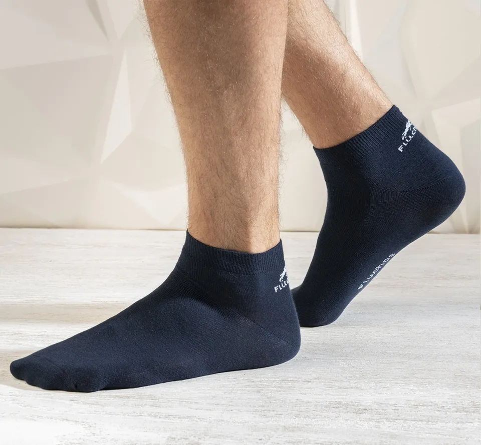 Fluchos CA0010 chaussettes bleues rayées homme
