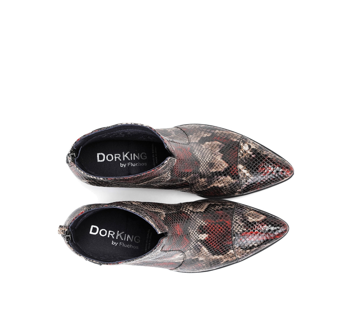 Dorking Deisy D6034 bottine femme multicolore talon