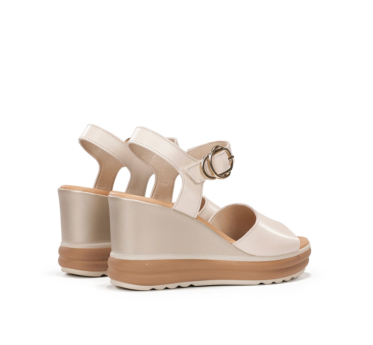 Dorking by Fluchos Diane D9696 sandales femme taupe
