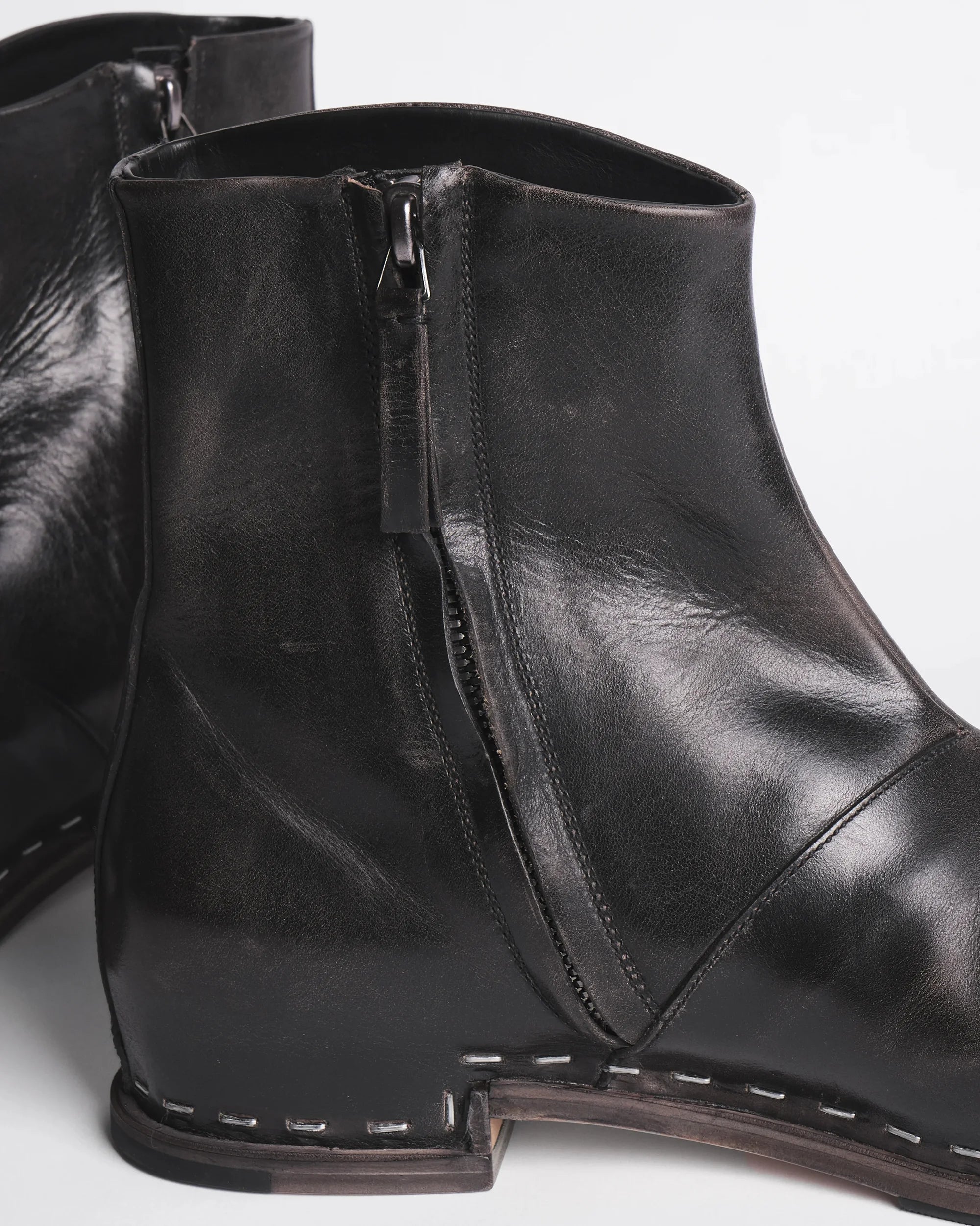 Premiata 001 boots cuir homme modèle archive