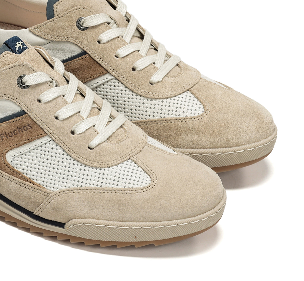 Fluchos Elder F2184 baskets homme beige confort
