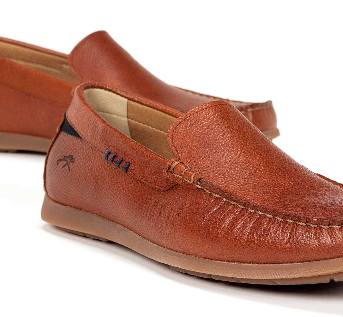 Fluchos Troy F1729 mocassins homme marron cuir