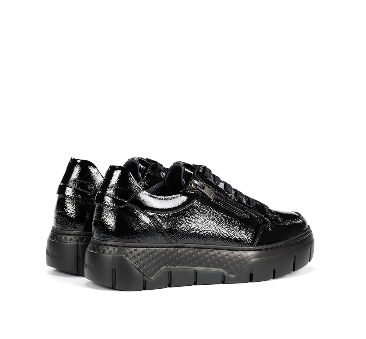 Fluchos Ilia F2306 baskets noires cuir confort femme