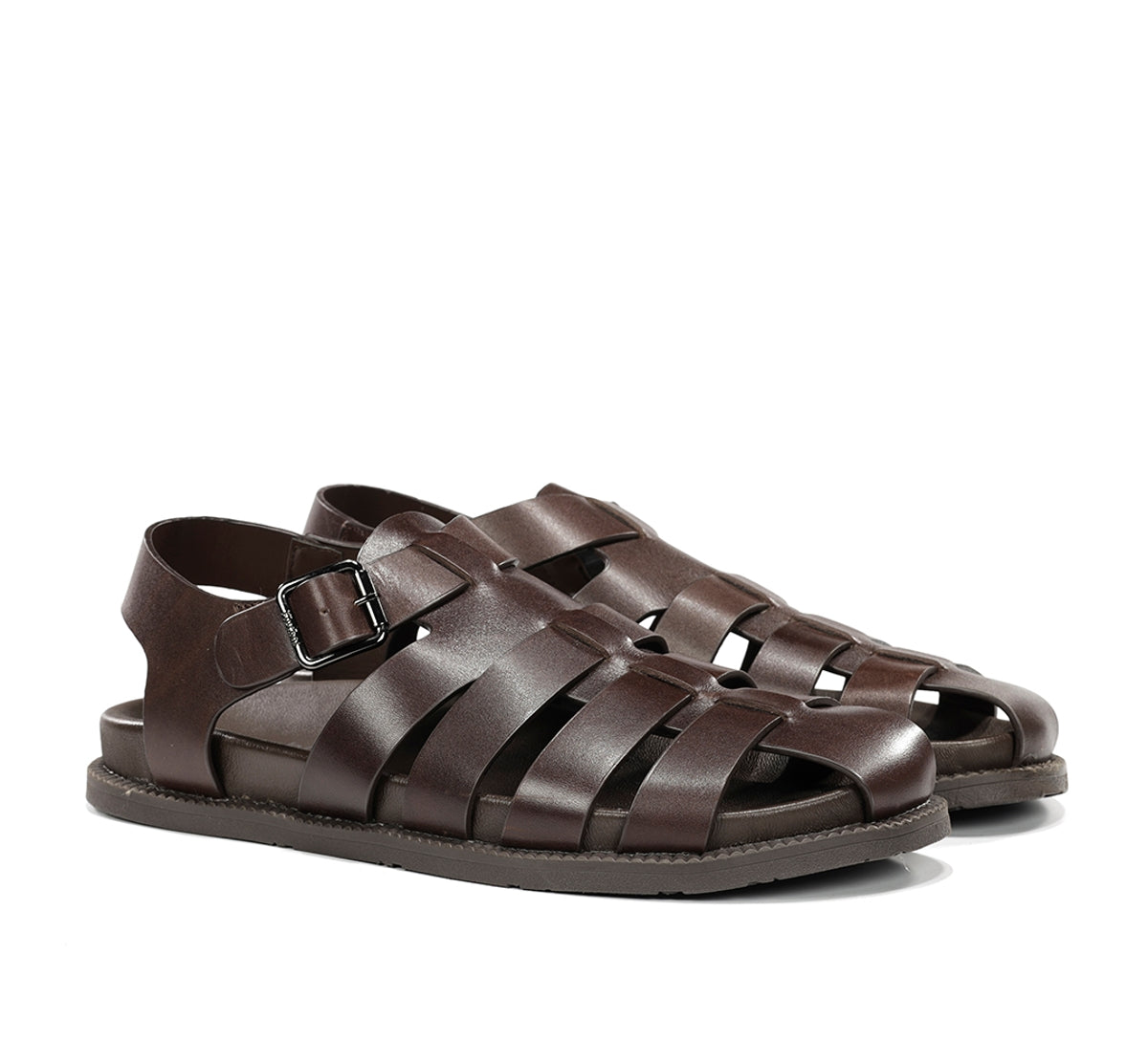 Fluchos Bari F2450 sandales cuir marron homme
