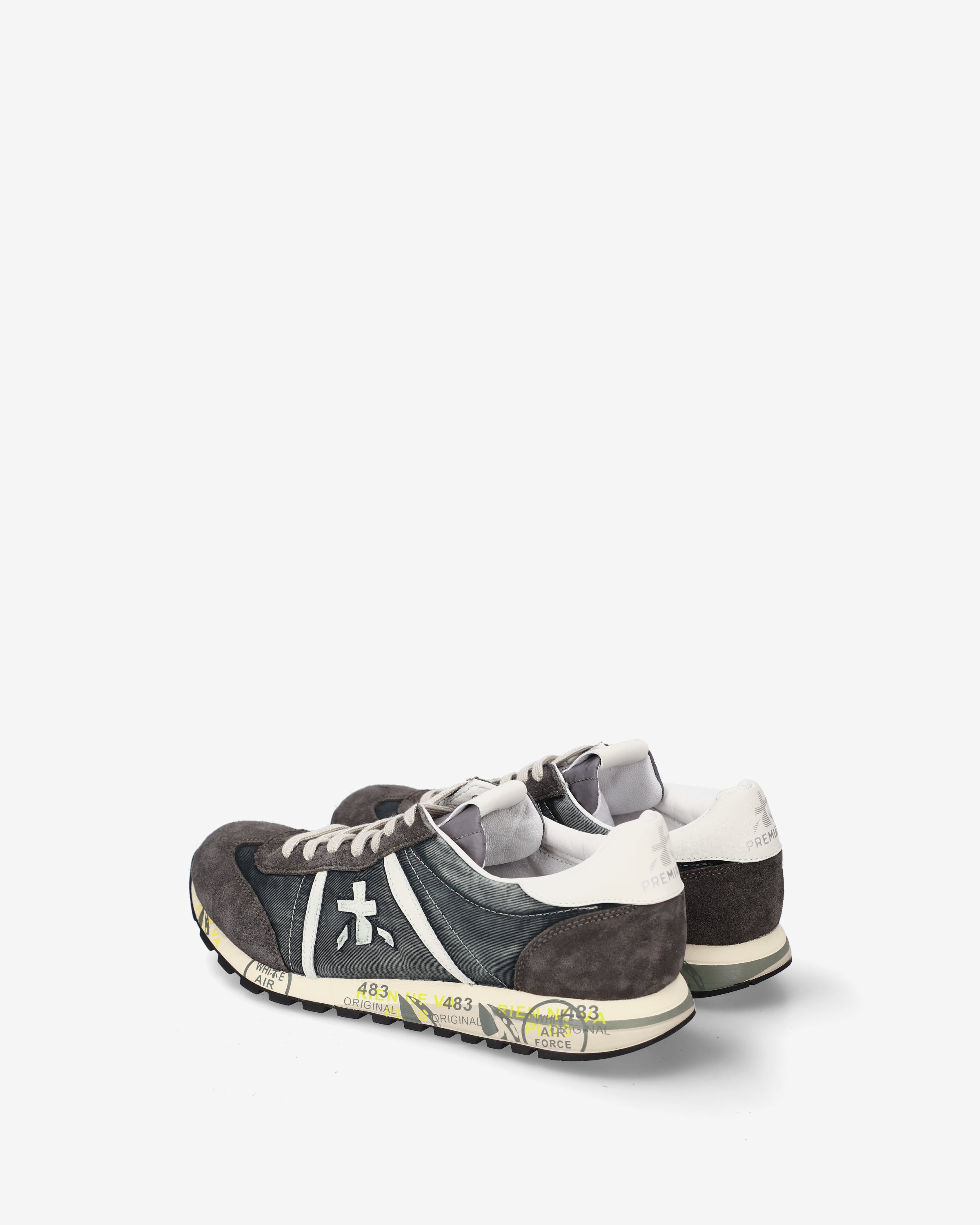 Premiata Lucy 8405 sneakers tissu gris homme