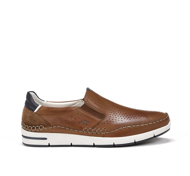 Fluchos Yannic F1445 slip-on homme marron lacets