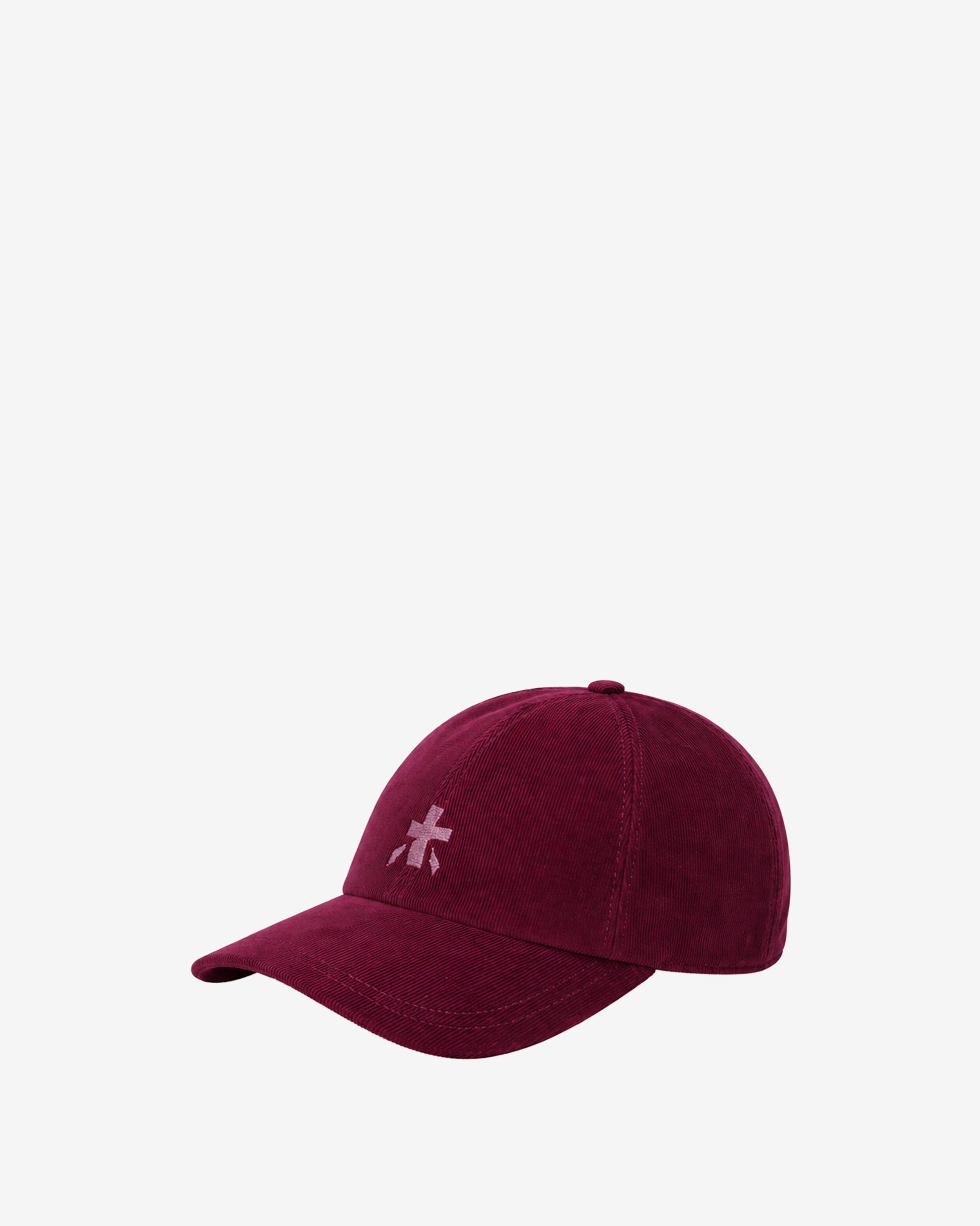 Premiata Corduroy Baseball Cap casquette bordeaux velours
