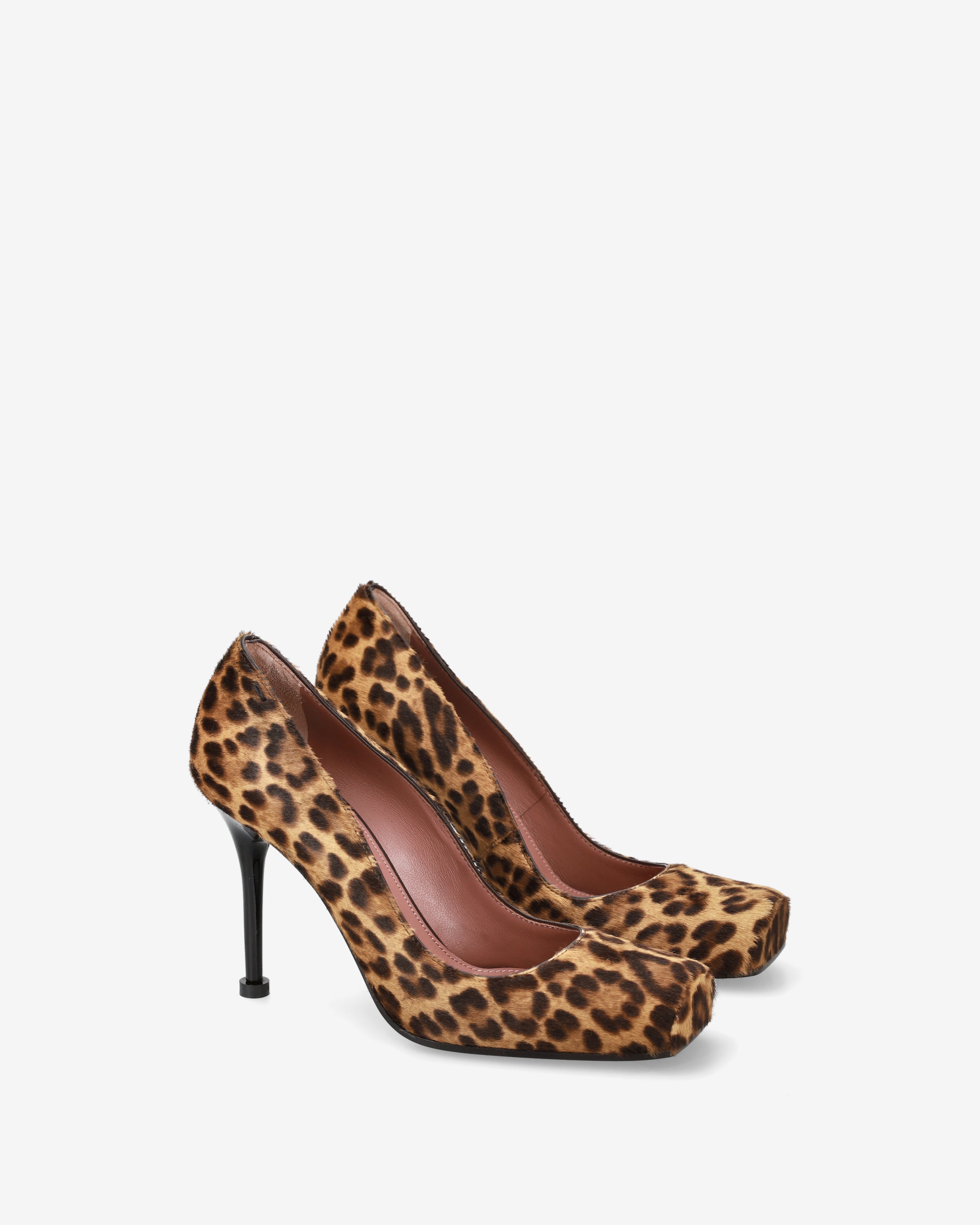 Premiata décolleté escarpins femme léopard talon 10 cm
