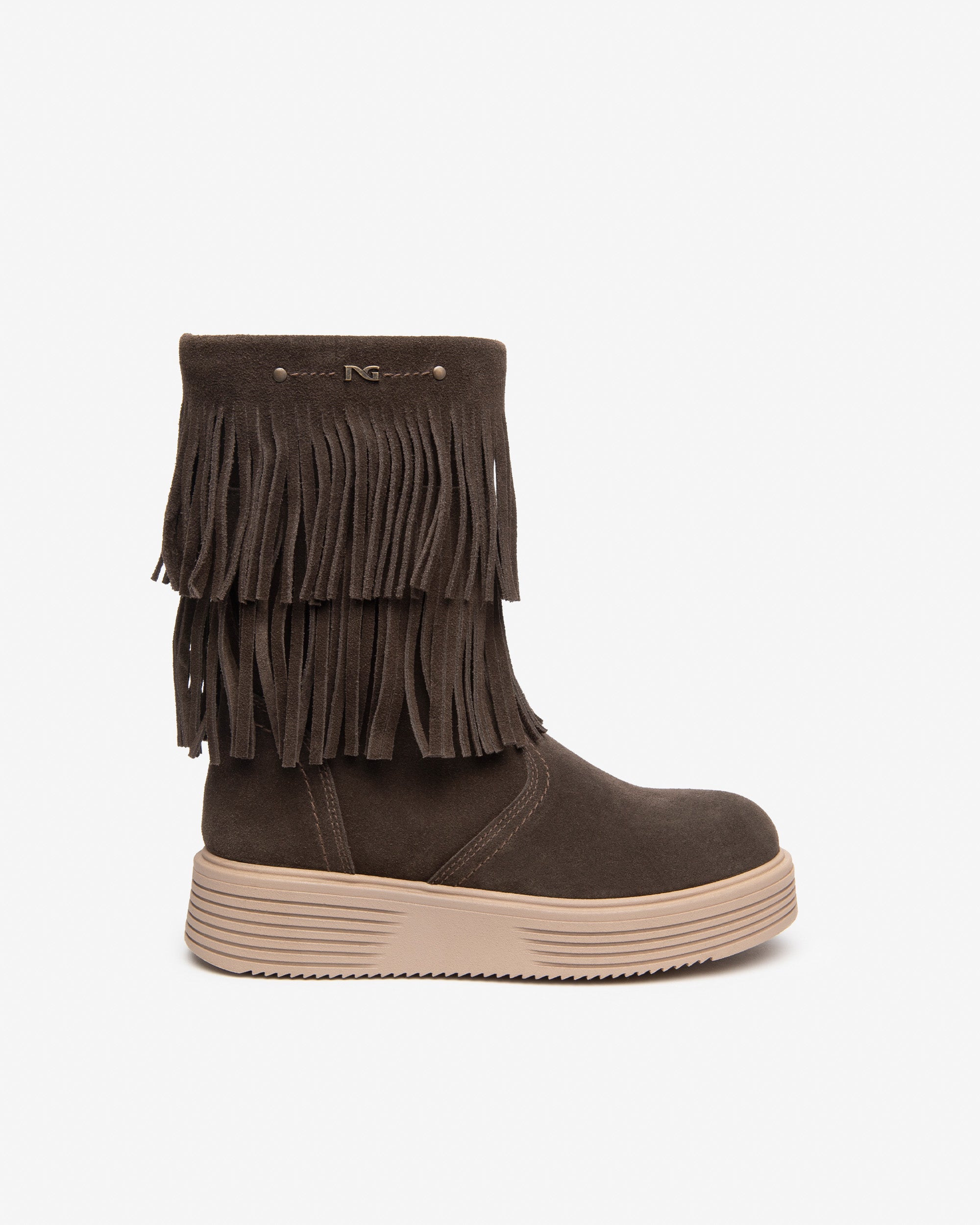 Nero Giardini Ankle Boots bottines daim fille franges