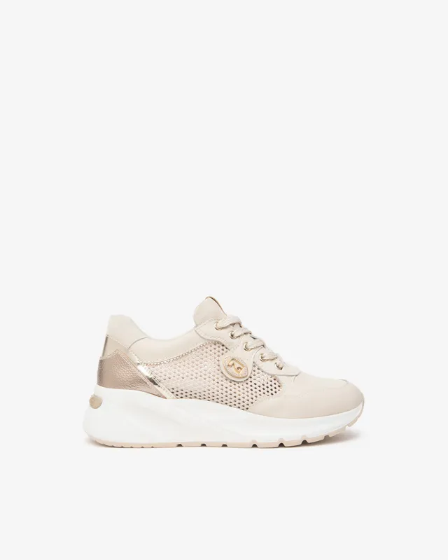Nero Giardini Sneakers basket cuir femme toile 35-41