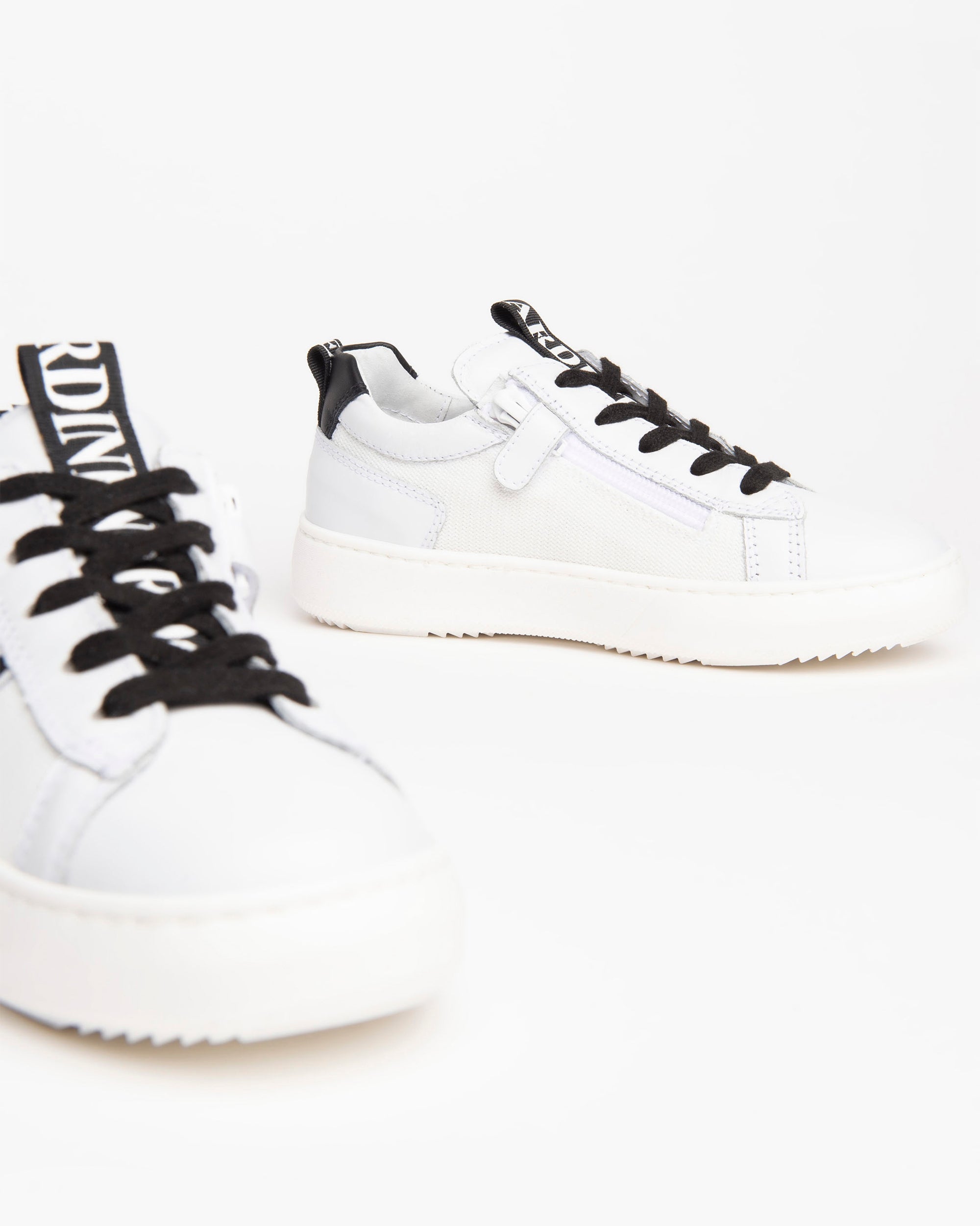 Nero Giardini Sneakers Baskets Garçon Cuir Zip 34