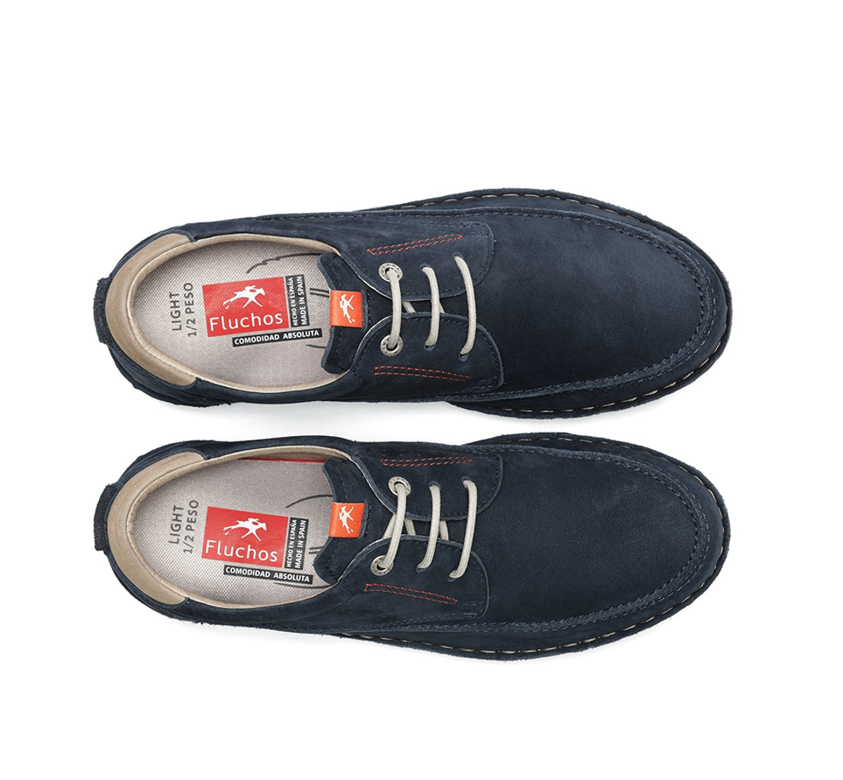 Fluchos Parker F2002 chaussures bleu homme souples