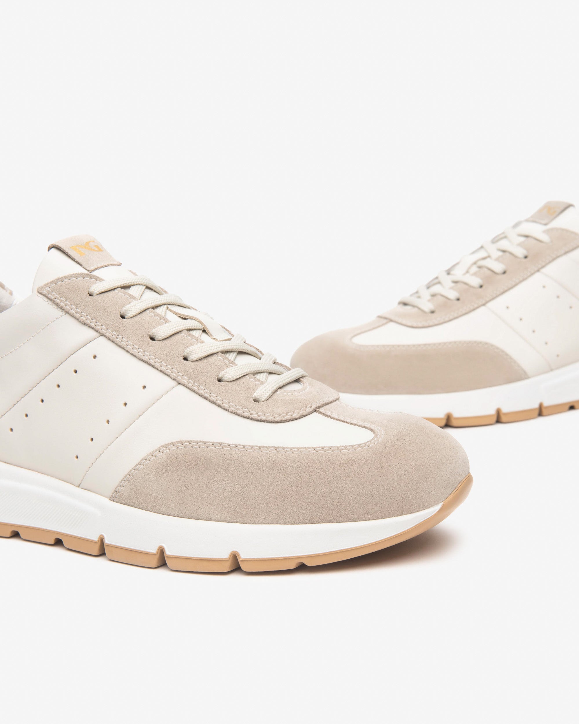 Nero Giardini Sneakers baskets cuir daim homme été