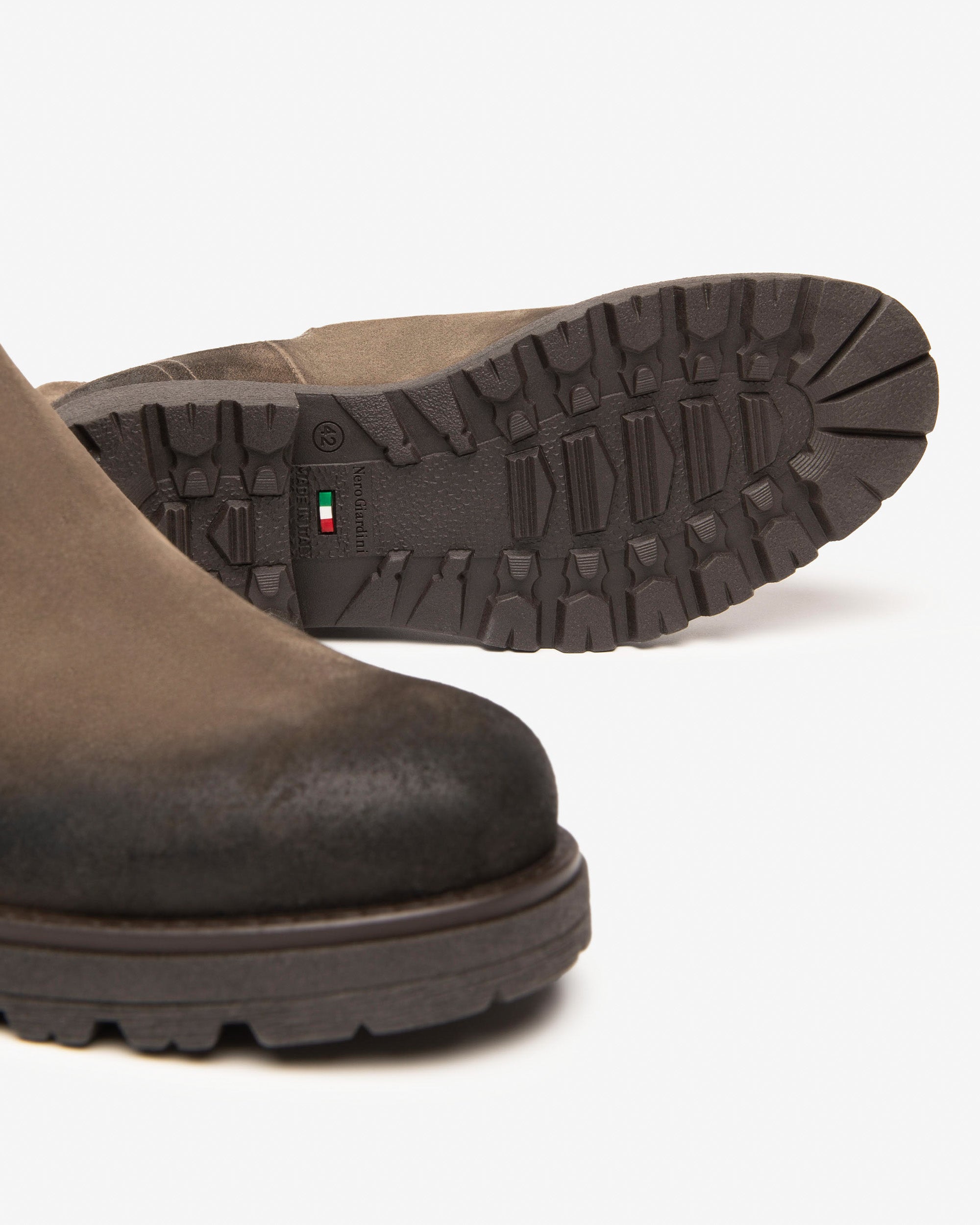 Nero Giardini Chelsea Boots bottines homme daim hiver