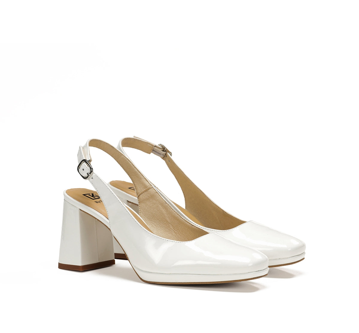 Dorking by Fluchos Karla D9262 escarpin blanc femme