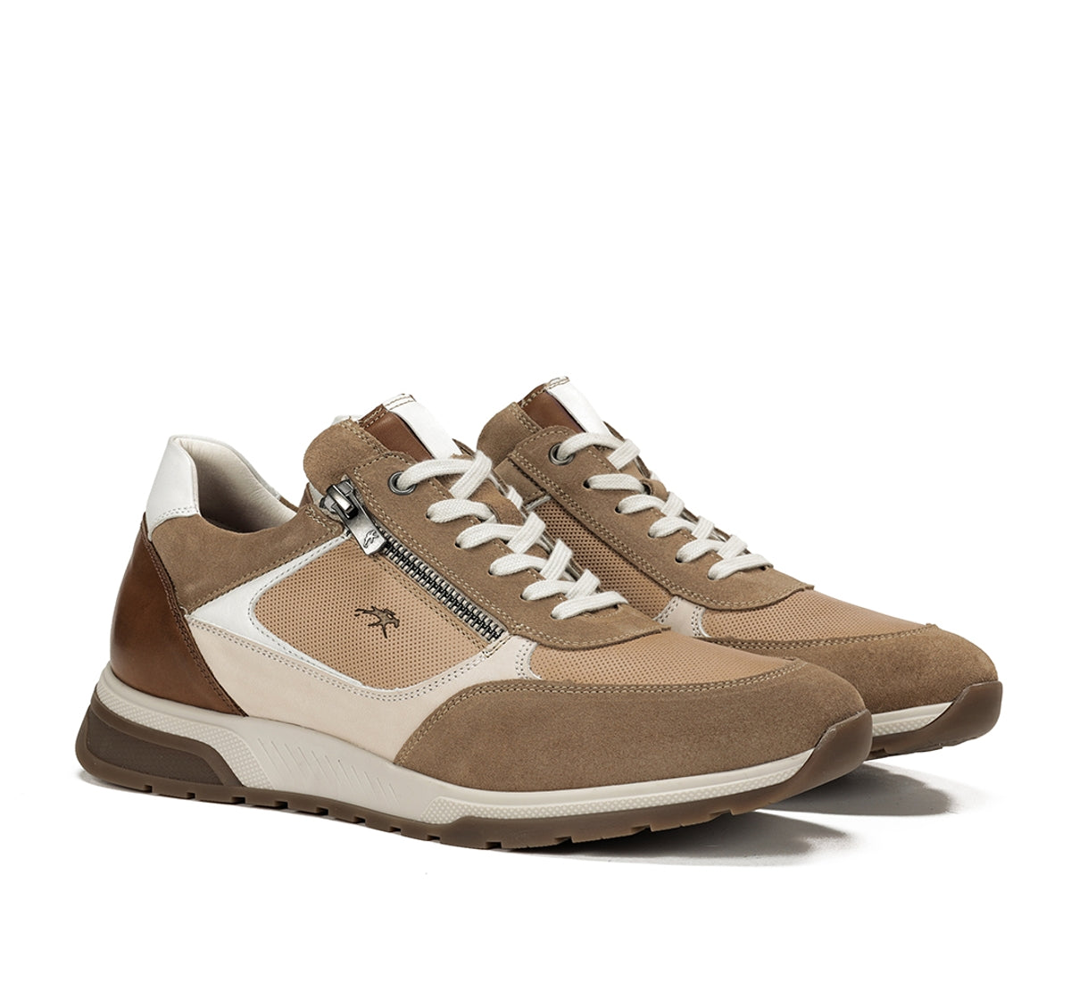 Fluchos Louis F1958 baskets cuir marron homme