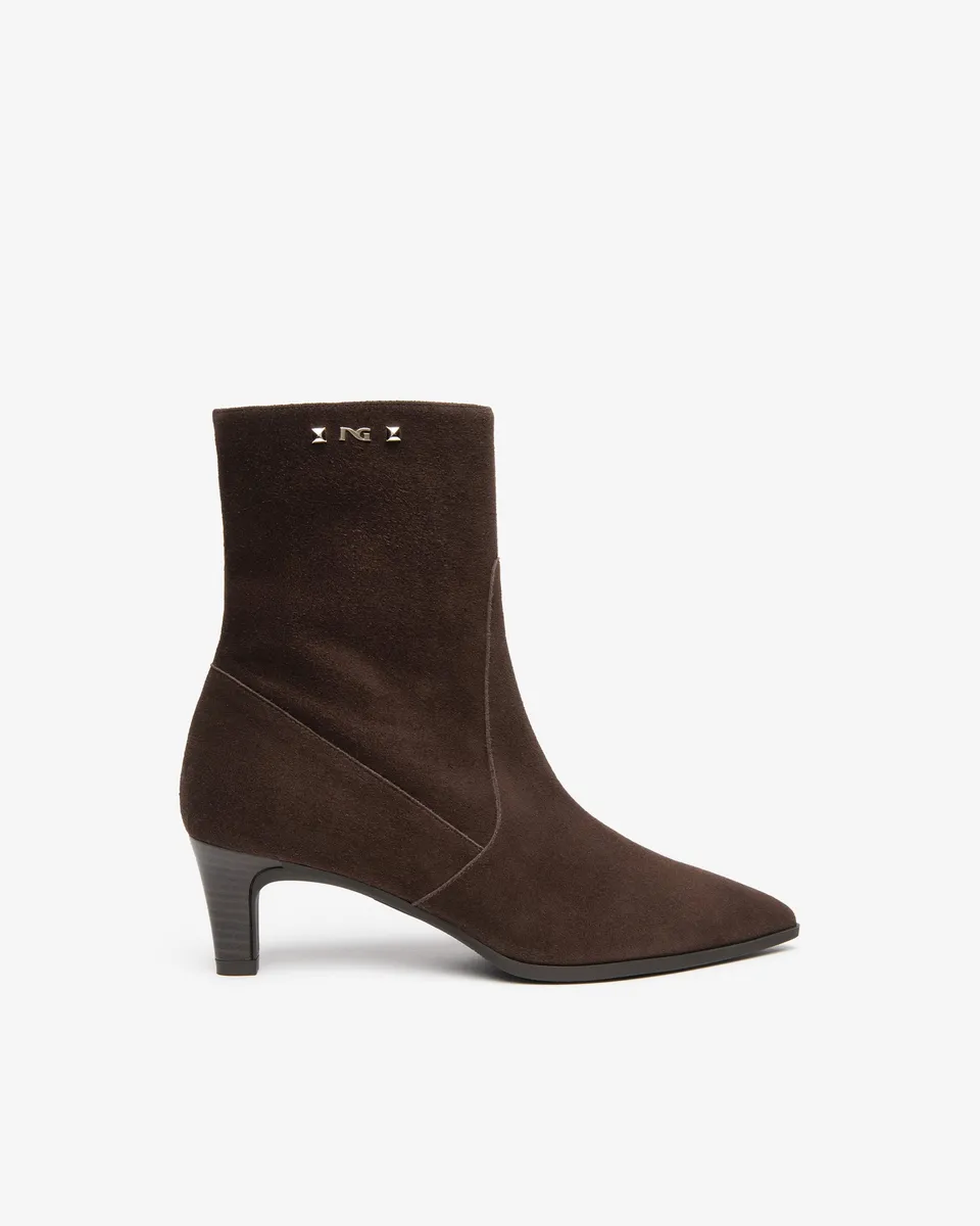 Nero Giardini Booties Bottines Daim Femme Talon 55mm