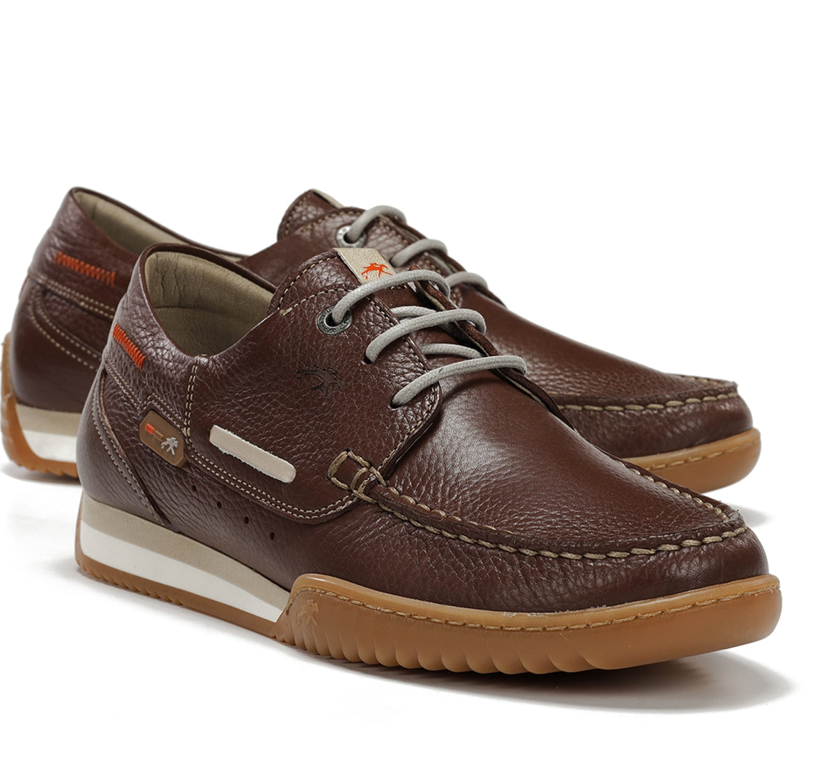 Fluchos Bruno F2434 chaussure bateau homme marron