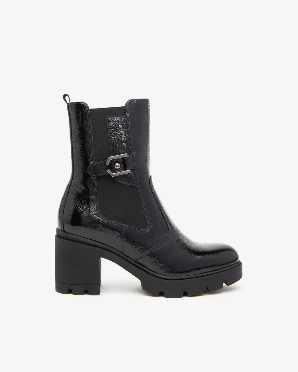 Nero Giardini Chelsea Boots Femme 38 Vernies Cuir