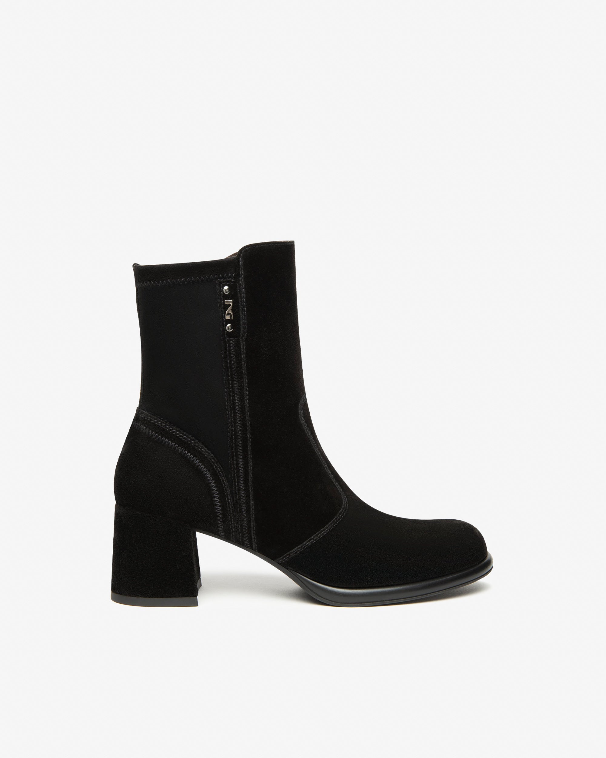 Nero Giardini Ankle Boots Bottines Femme Daim Tissu 38