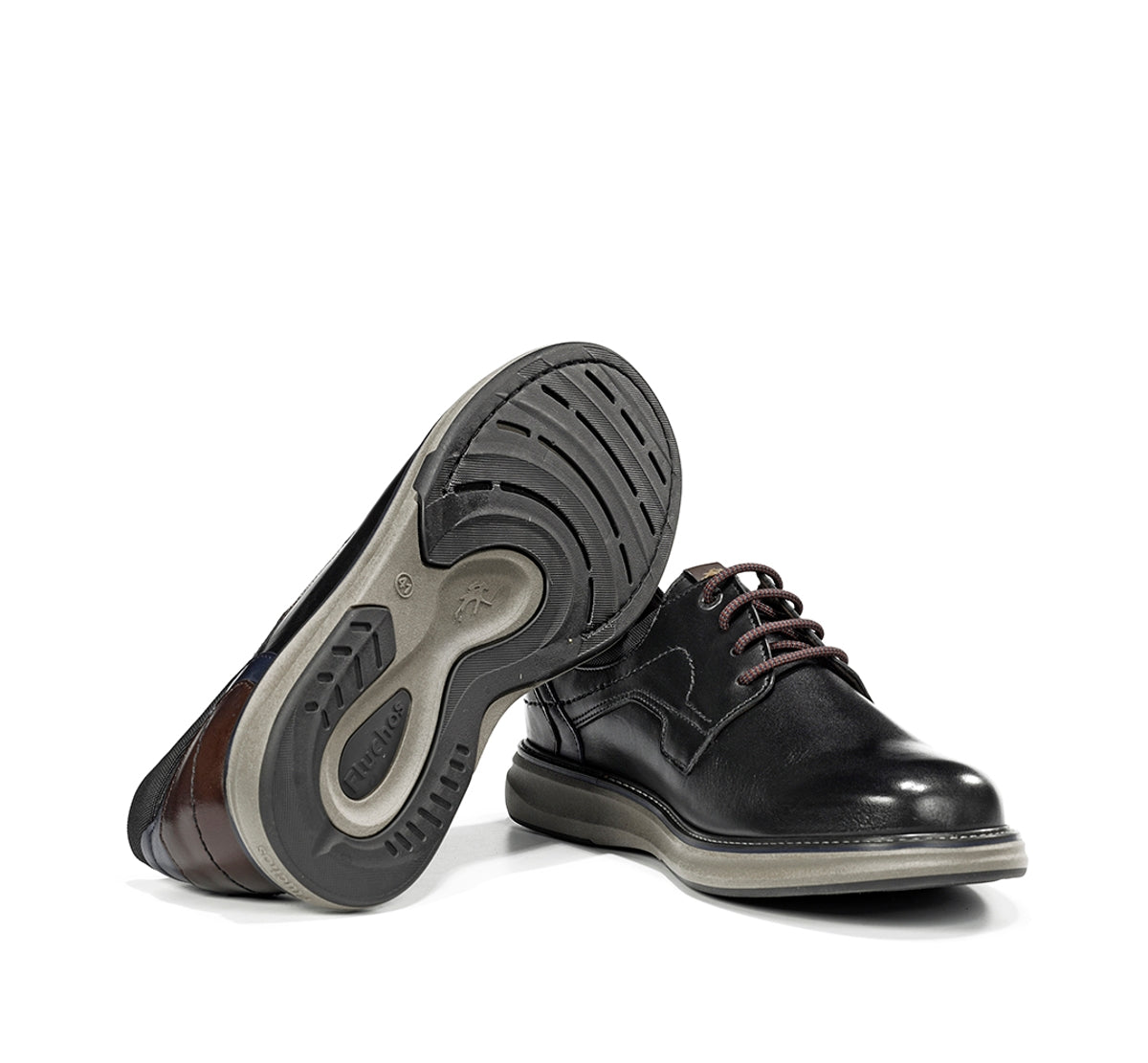 Fluchos Dalton F2507 chaussures noires à lacets