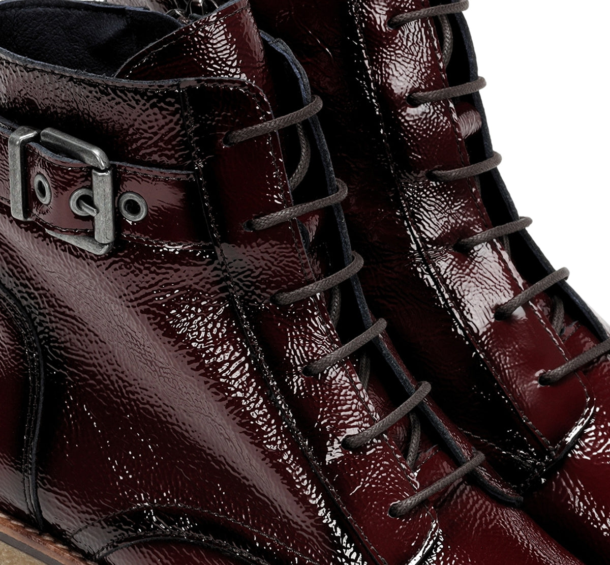 Dorking by Fluchos Lucero D8686 bottine femme bordeaux talon