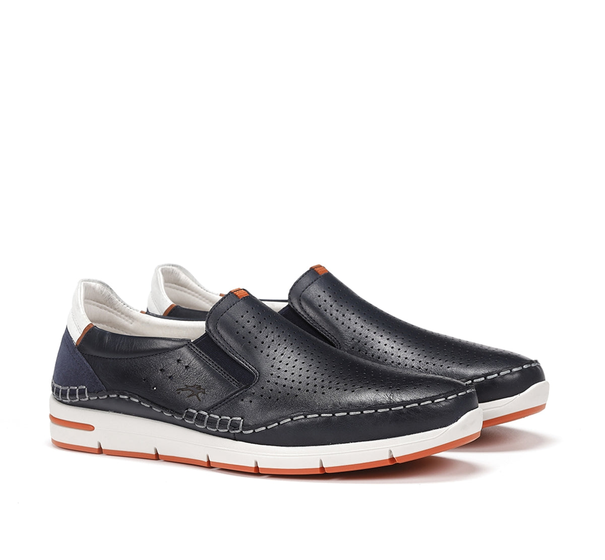 Fluchos Yannic F1445 slip-on bleu homme confort
