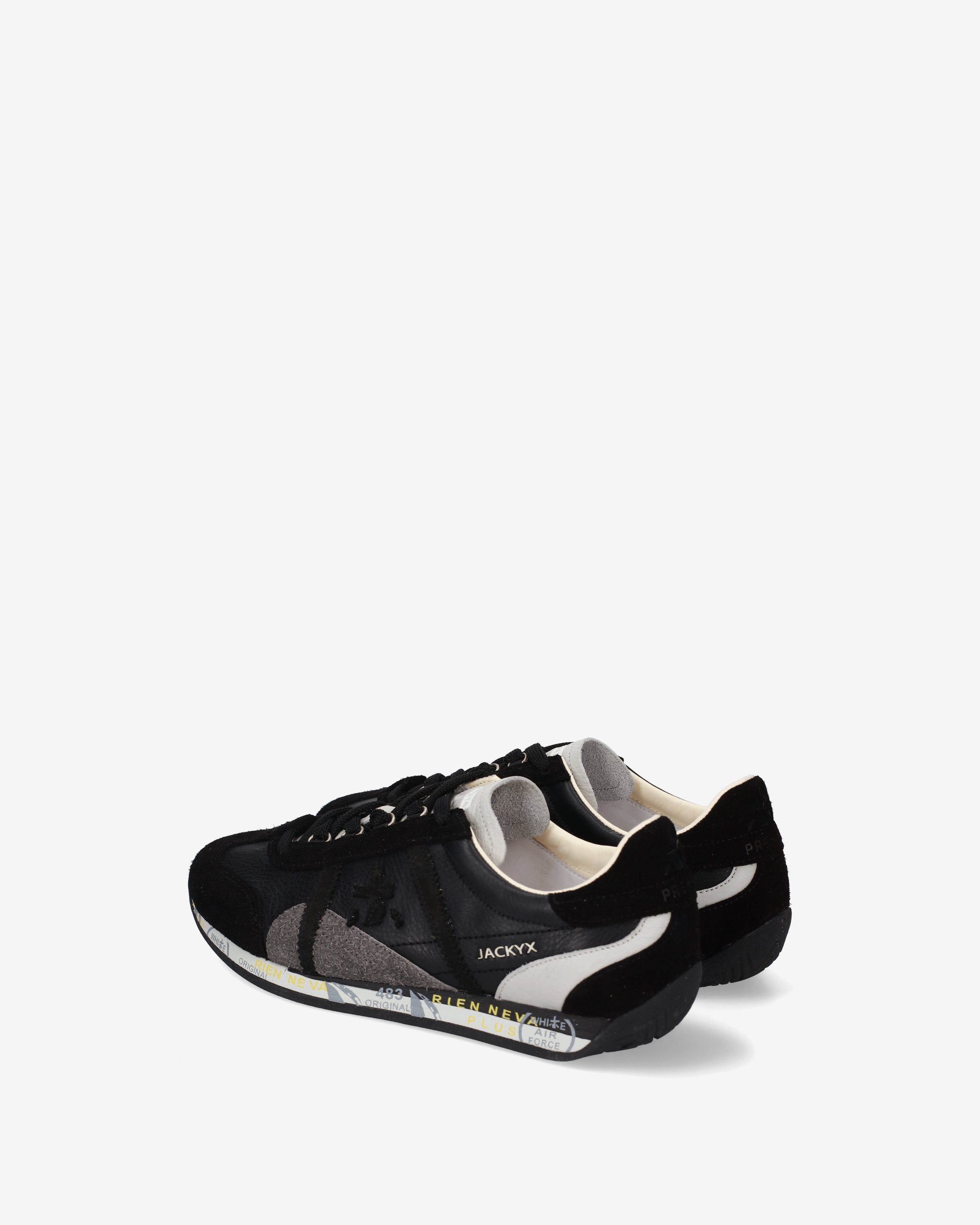 Premiata Jackyx 8224 baskets cuir running vintage
