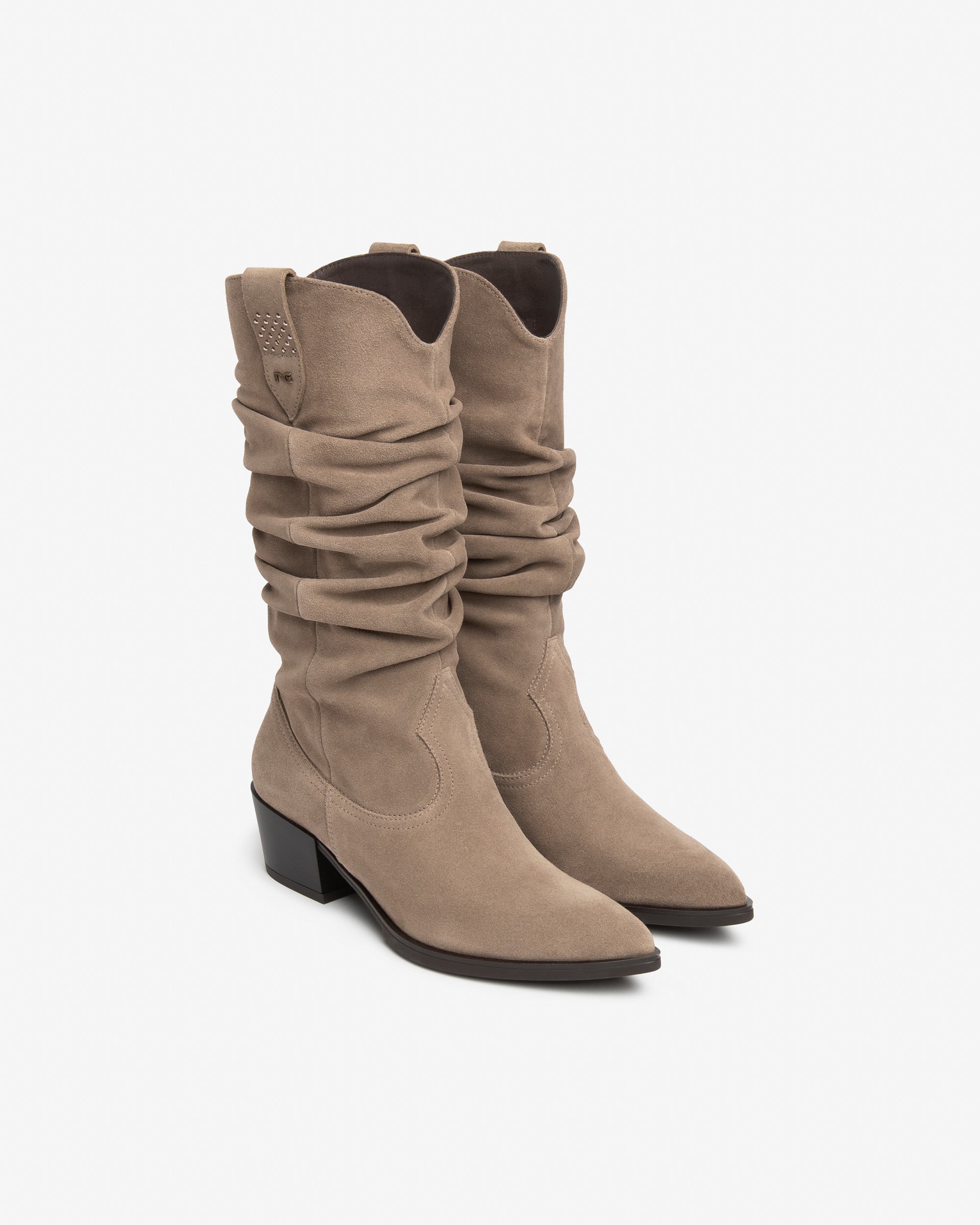 Nero Giardini Boots bottes daim femme 38 talon
