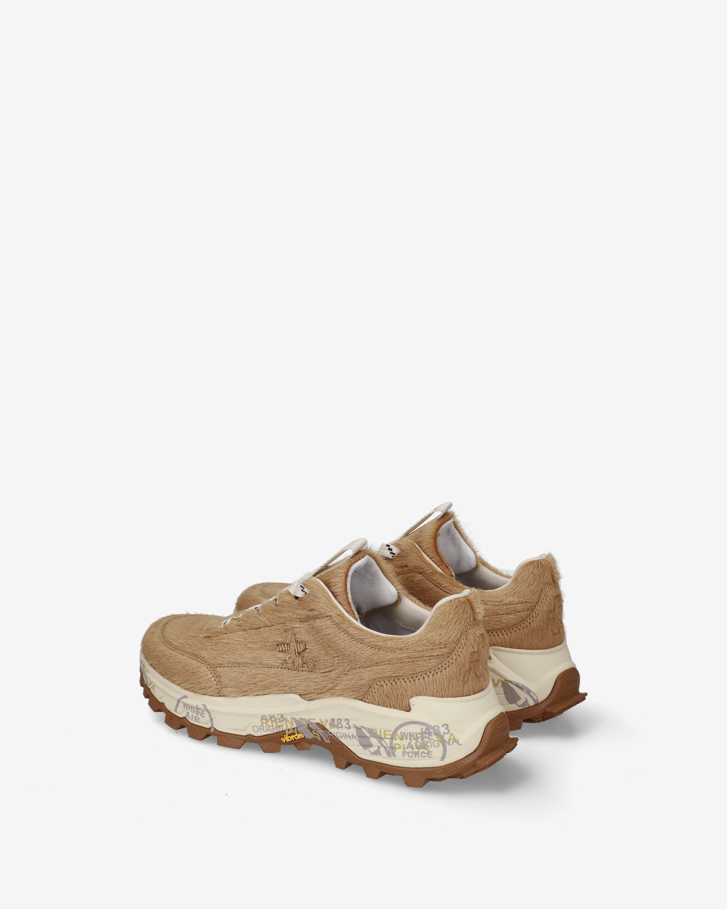 Premiata Devind 505 sneakers pony beige femme