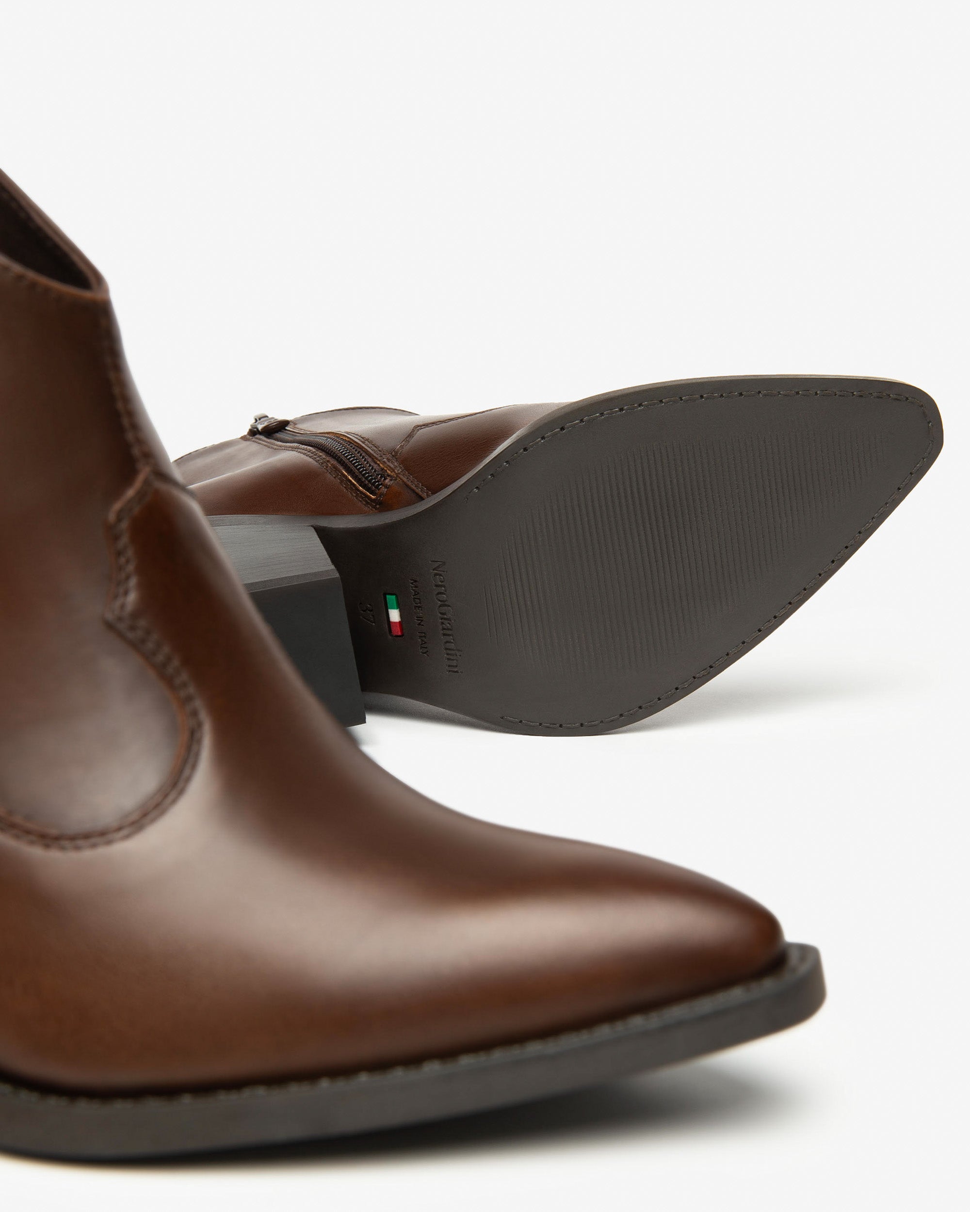 Nero Giardini Ankle Boots bottines santiags cuir femme