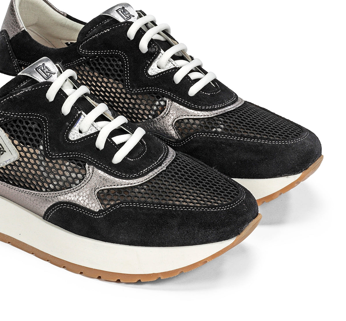 Fluchos Dorking Split D9473 basket femme noire