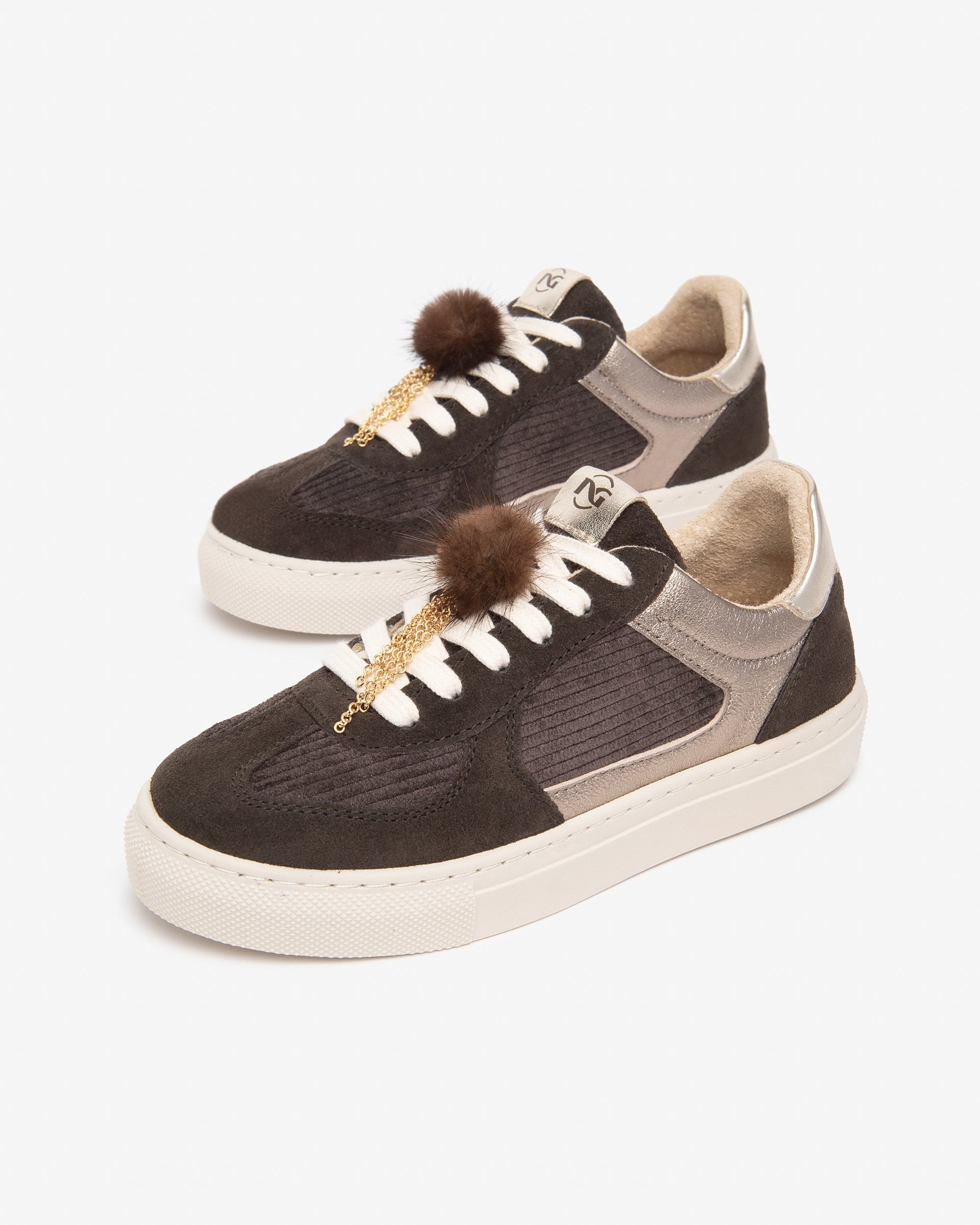 Nero Giardini Sneakers baskets fille daim lacets 30-39
