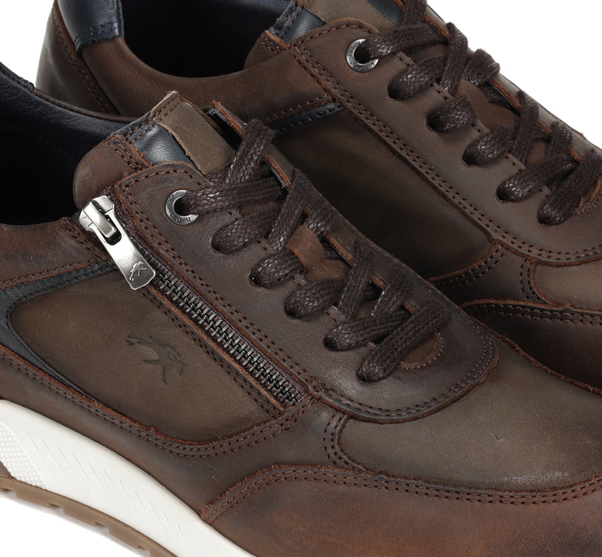 Fluchos Louis F1603 baskets homme marron cuir