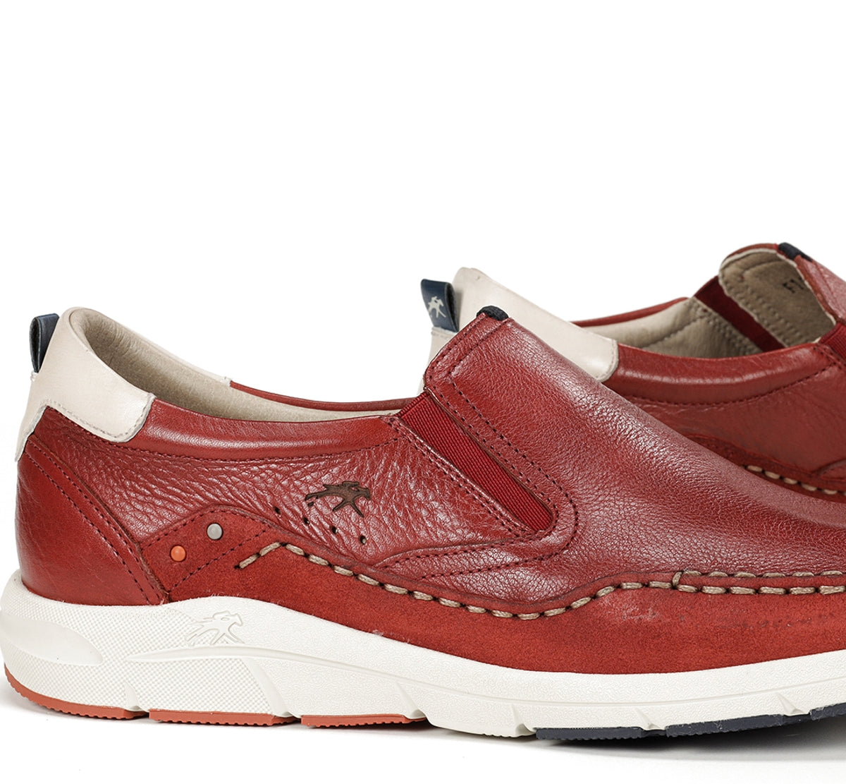 Fluchos Kai F1985 slip on rouge homme