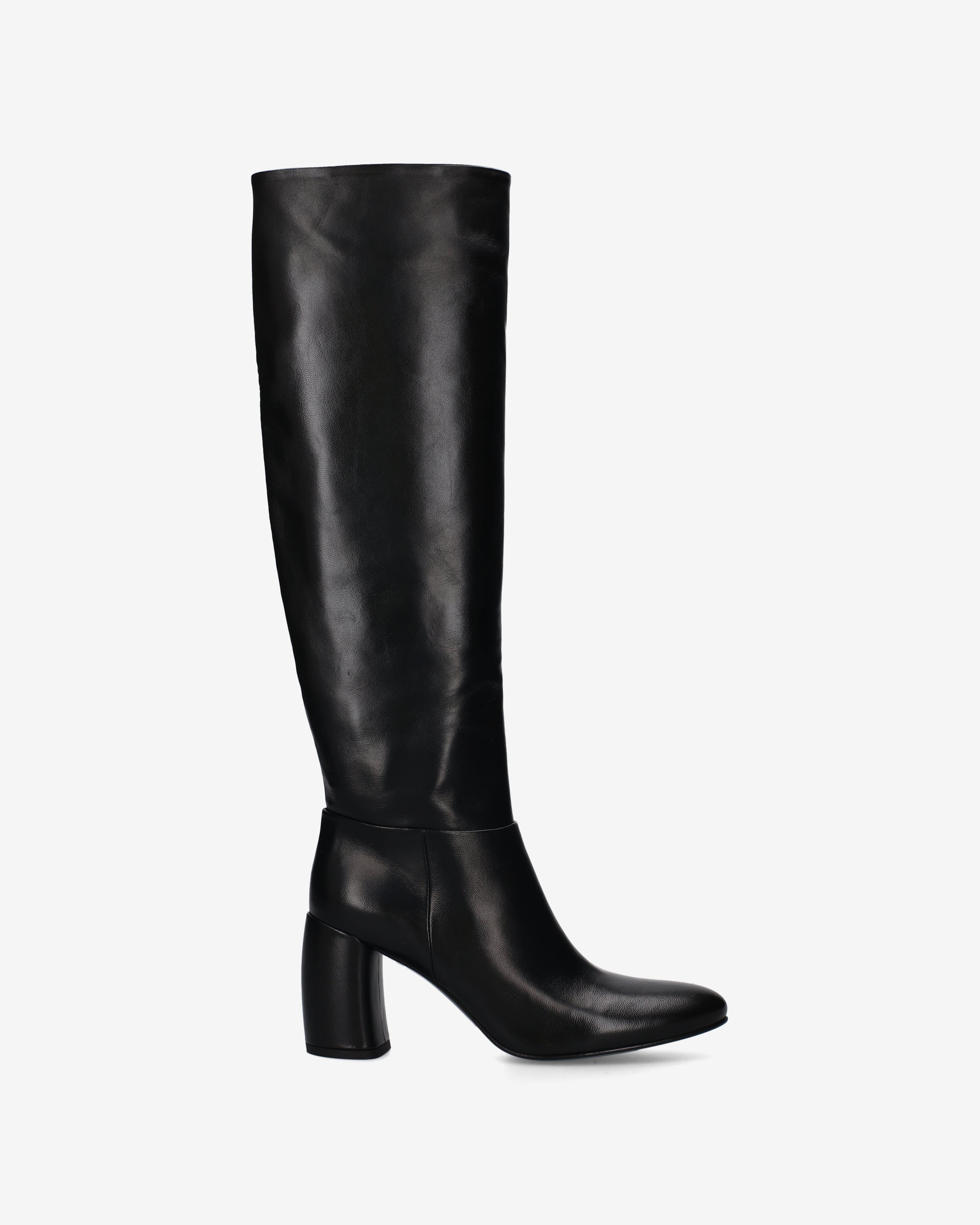 Premiata Stivali bottes cuir noir talon 85 femme