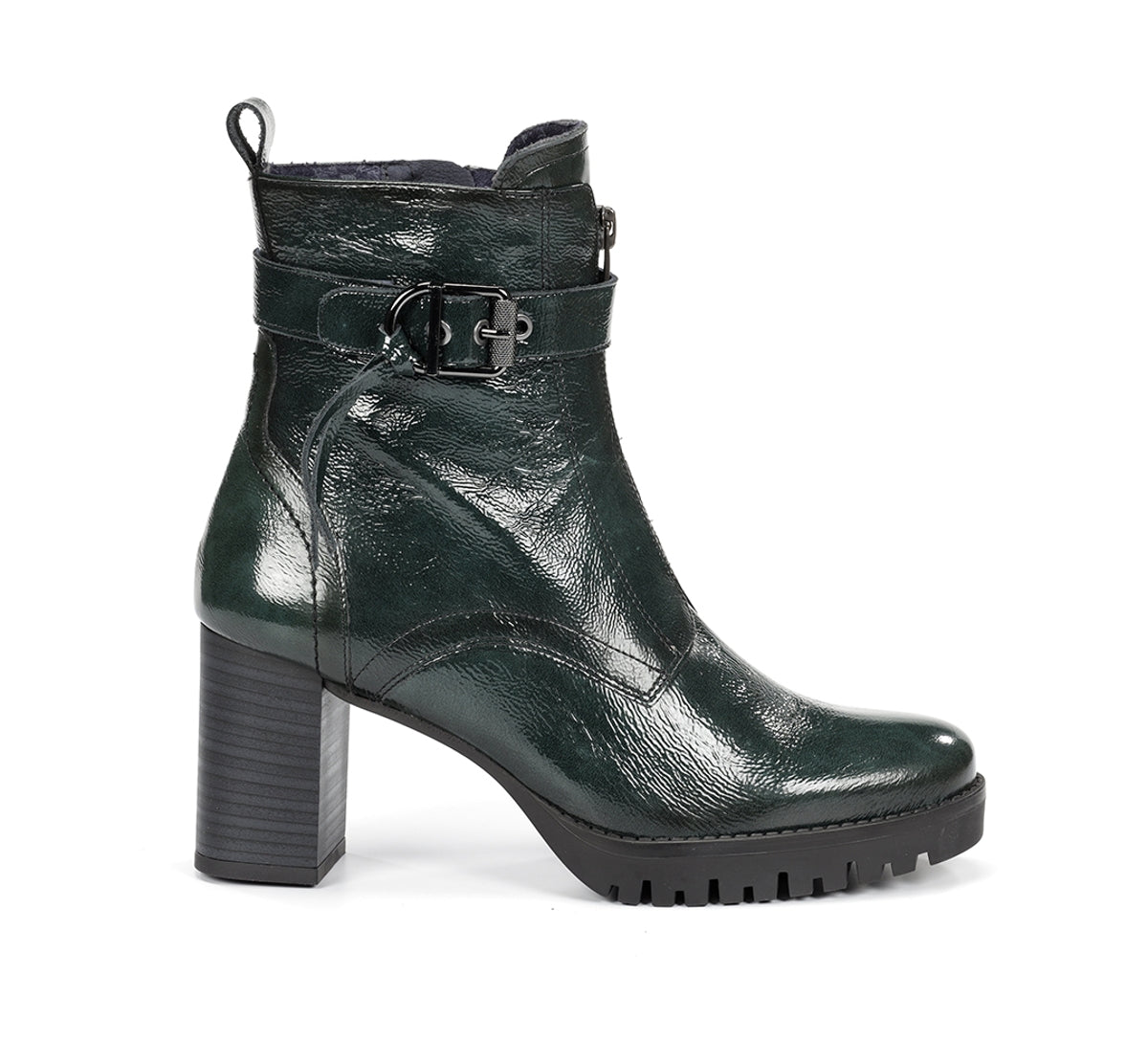 Dorking by Fluchos Evie D9163 bottines vert femme talon