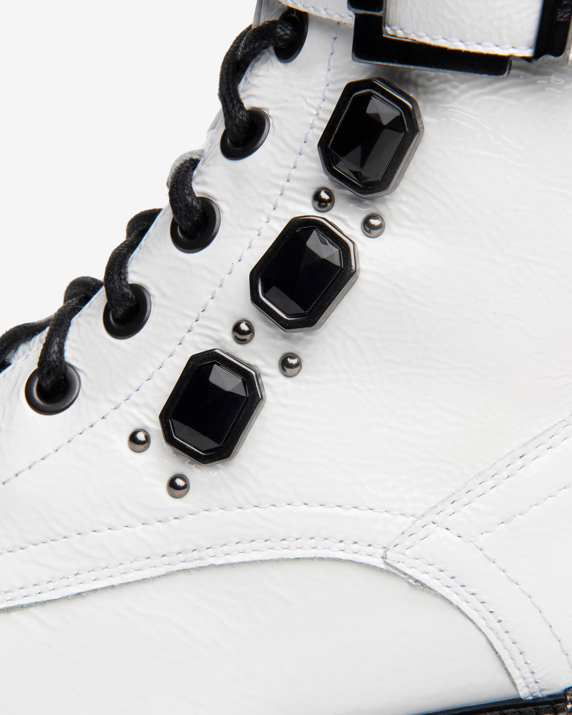Nero Giardini Combat Boots rangers femme vernis