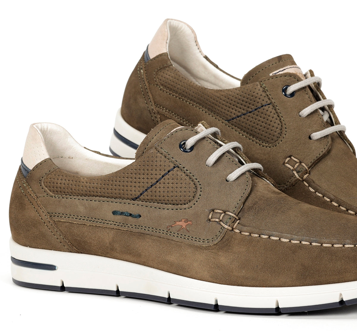 Fluchos Yannic F1695 chaussure homme marron lacets