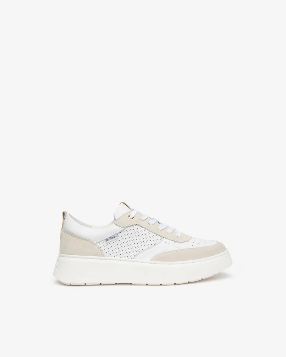 Nero Giardini Sneakers Baskets Cuir Suède Femme Confort